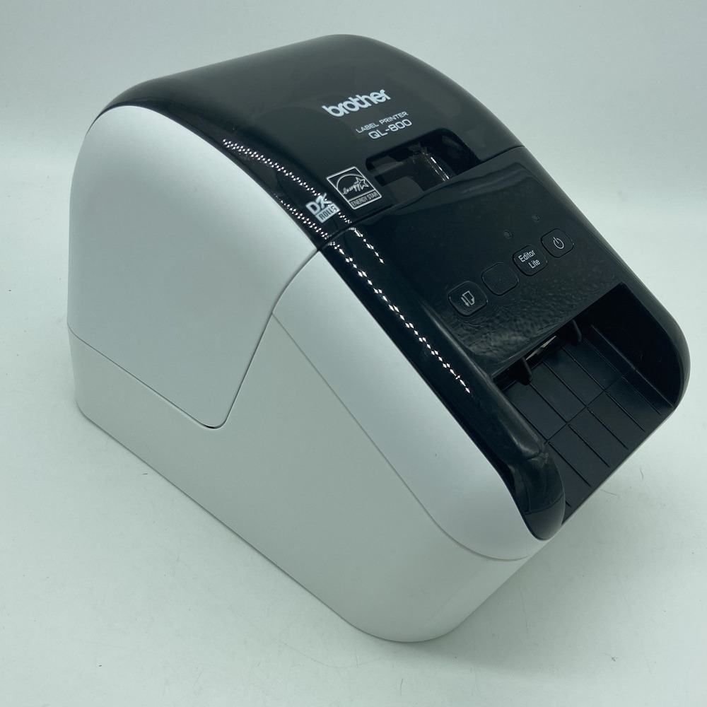 Brother QL-800 High-Speed Professional Label‎ Printer - Power & USB Cords Tested